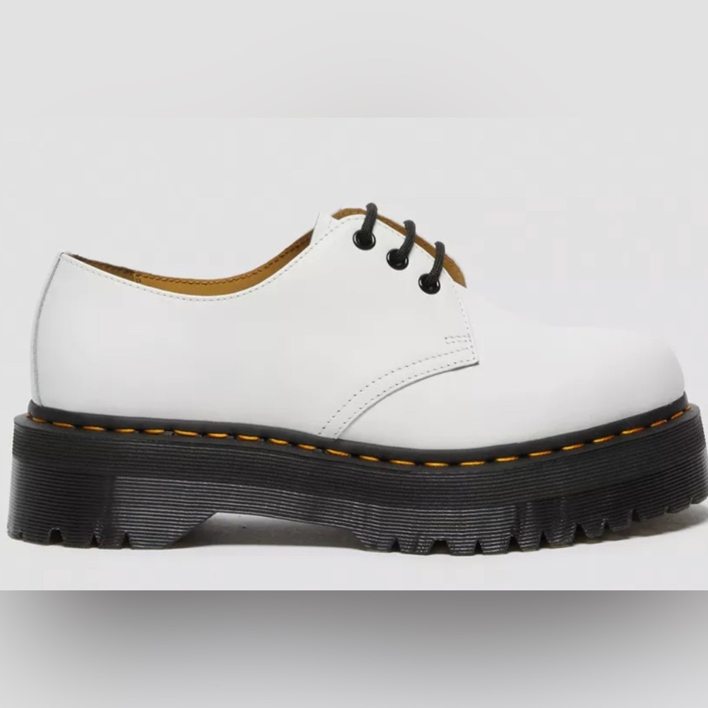 Selling White Platform Loafers by Doc Marten